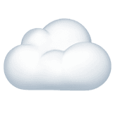 Cloud emoji