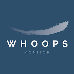 Whoops Monitor logo